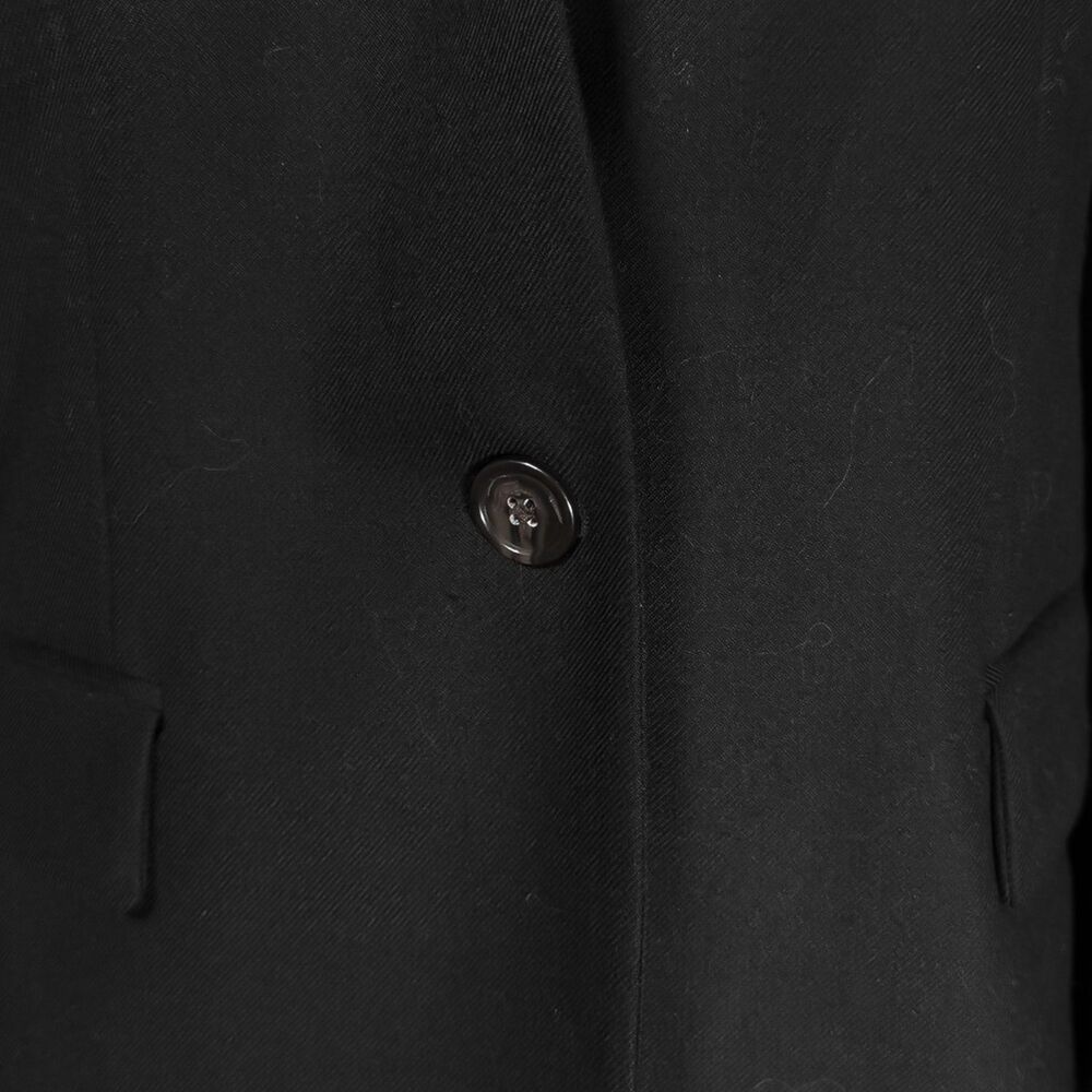 J Crew Regent Blazer Womens 12 Black Wool Stretch Twill One Button Career Jacket - Picture 4 of 10